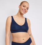 SLOGGI ZERO FEEL - Neviditeľná bezšvová braletka Sloggi NAVY BLUE L