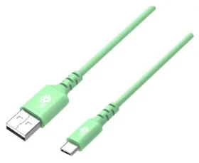 TB Touch 1 m zelená / dátový kábel / USB-A (M) - USB-C (M) / okrúhly (AKTBXKUCMISI10Z)