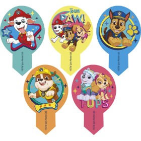 Jedlý papier záložka na muffiny Paw Patrol 20 ks 6,5×4 cm - Dekora - Dekora