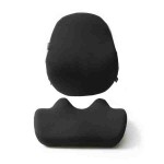 MOSH ERGO2 SET ergonomický set na sedenie - čierno/sivá