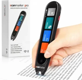 Ectaco Scanmarker Pre vreckový skener čierna / USB-C / BT / WiFi / 1000mAh (SCM-PRO-BT)