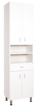 Kúpeľňová skrinka vysoká Keramia Pro 50x192x33, 3 cm biela PROV50DV PROV50DV