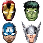 Avengers masky pre deti 4 ks - Procos - Procos