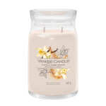 Yankee Candle Signature Vanilla Creme Brulee veľký pohár 567g / doba horenia až: 90h (5038581129181)