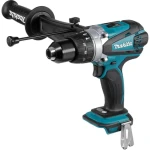 Makita DHP458Z / Aku Príklepový skrutkovač / 18V / Li- ION / 2000 ot-min / 30.000 príklepov-min / 91Nm / bez Aku (DHP458Z)