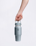 Hydro Flask Wide Mouth Travel Bottle with Flex Straw Cap (710 ml) Shale Gray