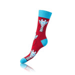 Darčekové balenie zábavných bláznivých ponožiek 4 páry CRAZY SOCKS BOX - BELLINDA - svetlozelená 43 - 46