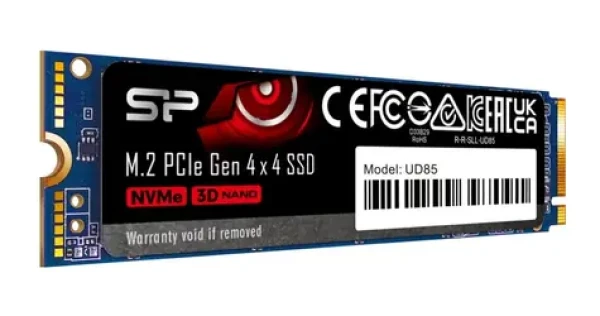 Silicon Power UD85 2TB / M.2 2280 NVMe / PCIe 4.0 / 3D NAND / R: 3600MBs / W: 2800MBs (SP02KGBP44UD8505)
