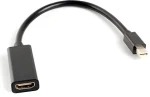 Lanberg AD-0005-BK čierna / Adaptér / Mini DisplayPort na HDMI / 1920×1200 / 60 Hz (AD-0005-BK)