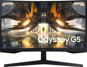 27 SAMSUNG Odyssey G55A (2023) čierna / LED / 2560 × 1440 / VA / 16:9 / 1ms / 2500:1 / 300cd-m2 / HDMI+DP (LS27AG550EPXEN)