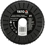 YATO Rotačná rašpľa frézovacia univerzálna 118 mm / Rašpľa / Upínací priemer 22,2 mm / Max. 13000 min-1 (YT-59177)