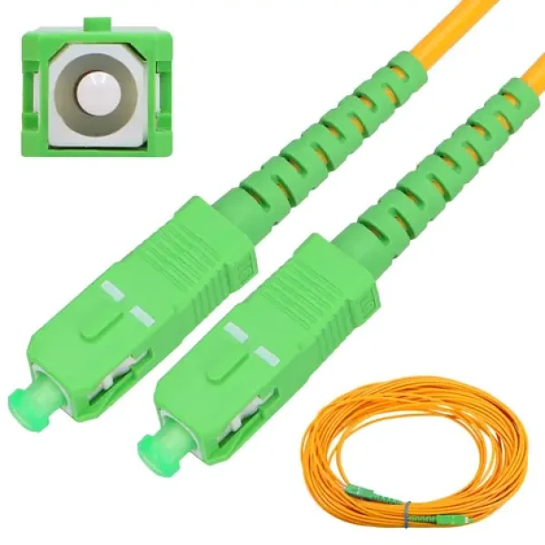 Extralink SC/ APC-SC/ APC / Patchcord / Jednomódový / Simplex / G.657A1 / 3 mm / 5 m