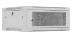 Lanberg WF01-6604-23S sivá / Nástenný rozvádzač / 19" / 4U / 600x600 mm / nosnosť 60 kg (WF01-6604-23S)