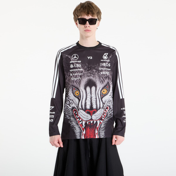 Tričko Y-3 x Mercedes-AMG PETRONAS Formula One Team Driver Jersey Long Sleeve Black L
