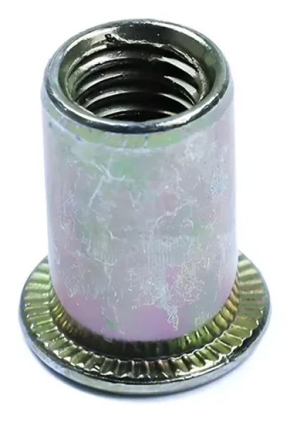 Haushalt Nitovacie matice M5 plochá hlava / Nitovacie matice / M5 / 0,8x12 mm / otvorená (10030238)