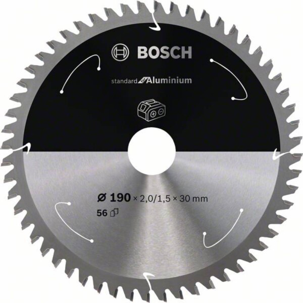 Bosch Accessories Bosch 2608837771 pílový kotúč 190 x 30 mm Počet zubov (na palec): 56 1 ks; 2608837771