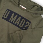 Chlapčenská mikina, Minoti, KB FLEECE HOODY 9, khaki - 152/158 | 12/13let