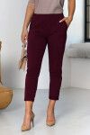 Dámske nohavice LENA DARK MAROON S