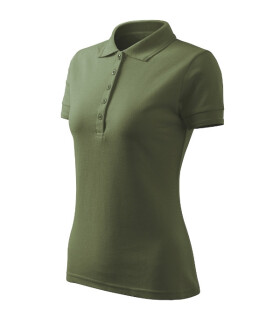 Pique Polo Free dámske polo tričko khaki XL