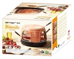 Emerio PO-116124.1 čierno-terakotová / Pec na pizza / pre 8 osôb / 1500 W / priezor / 2 pizze naraz (PO-116124.1)