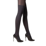 Dámske pančuchové nohavice Rita 3D Code 387 Black - Gabriella 5-XL černá