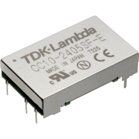 TDK-Lambda CC10-2412DF-E DC / DC menič napätia, DPS 24 V/DC -12 V/DC, 12 V/DC, 15 V/DC 0.45 A 10 W Počet výstupov: 1 x; CC10-2412DF-E