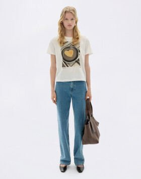 Thinking MU Pancake Ida Tee WHITE L