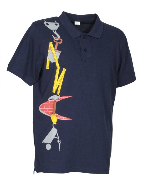 Pracovné tričko Cofra GAMASA Farba: Modrá, Veľkosť: 2XL (V473_0_02_2XL)