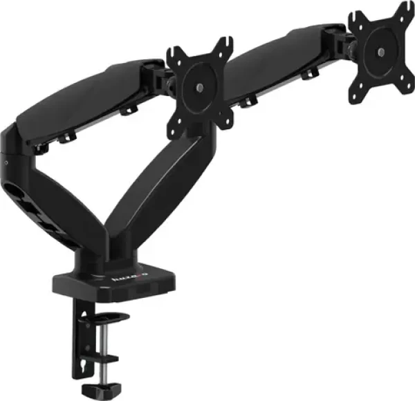 HUZARO Motion 2.2 Rotačný držiak pre dvoch 15" - 27" monitory / VESA 75 x 75 100 x 100 (HZ-MOTION 2.2)