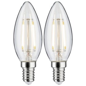 Paulmann 28855 LED En.trieda 2021 F (A - G) E14 2.7 W teplá biela (Ø x v) 35 mm x 97 mm 2 ks; 28855