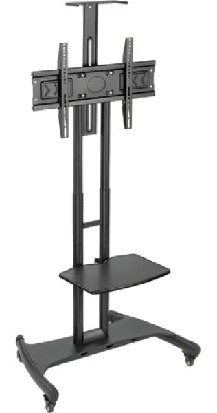 Art S-12 čierna / Mobilný stojan pre TV / 32-70" / VESA 600x400 / do 45 kg (STO S-12)