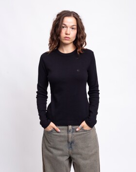 Carhartt WIP W' L/S Philipa T-Shirt Black S