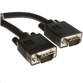 C-tech VGA / Prepojovací kábel / MM / tienený / 1,8 m / čierny (CB-VGAMM-18)