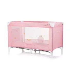 CHIPOLINO Postieľka cestovná Capri Princess Pink / od 0 rokov (KOSIK2404PR)