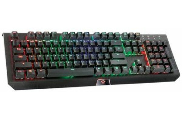 Trust GXT 890 CaDA RGB Mechanical Gaming Keyboard čierna / Mechanická klávesnica podsvietená / USB / US (21808-T)