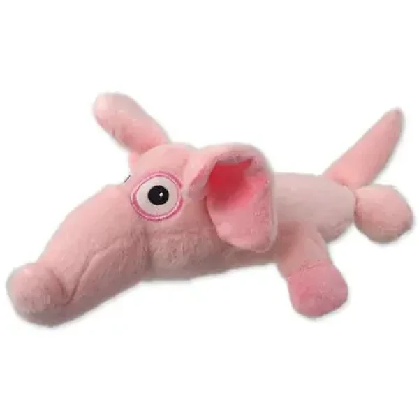 Dog Fantasy Hračka - Silent Squeak slon ružová 26 cm (454-307502)