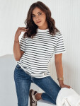 Dámske pruhované tričko RILANT navy blue FashionStreet RY2564 L