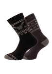 WiK 21455 Pánske vlnené froté ponožky 39-46 šedá 43-46