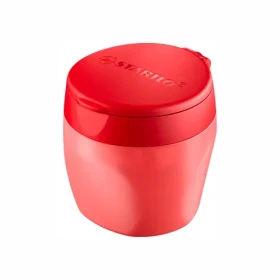 STABILO® Woody 3 in 1 strúhadlo - na extra silné pastelky - červené (4849/01-3)