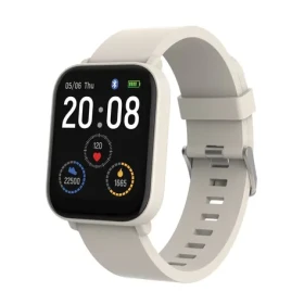 Canyon Easy SW-54 biela / Chytré hodinky / 1.7" IPS / snímač tepu / BT 4.0 / IP68 / Canyon Life / Android a iOS (CNS-SW54WB)