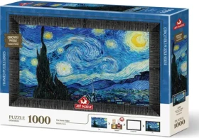 ART PUZZLE 5689 Puzzle s rámom a lepidlom 3v1 Hviezdna noc