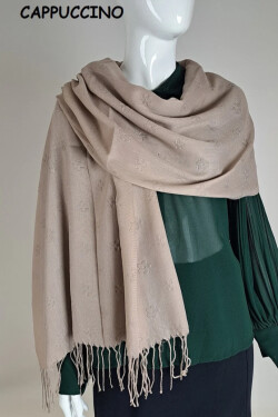 SCARF BR-881 světle béžová 70X180