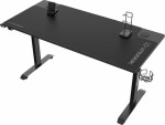 Ultradesk Momentum čierne 152 cmx70 cm