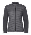Cross hybridná bunda light anthracite L