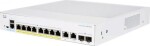 Cisco Cisco switch CBS350-8P-2G, 8xGbE RJ45, 2xGbE RJ45/SFP, fanless, PoE+, 67W - REFRESH