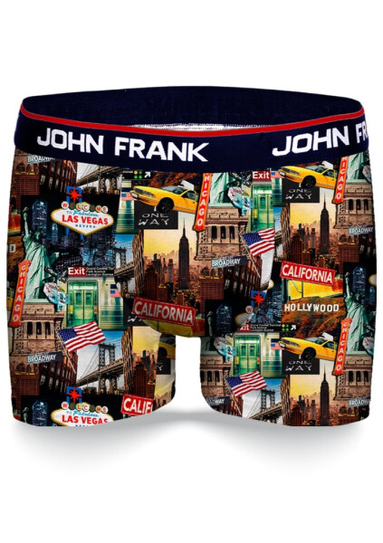 Pánske boxerky John Frank JFBD339 XL Dle obrázku