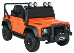Mamido Detské elektrické autíčko Land Rover Defender 110 SVX Concept oranžové
