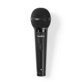 Nedis Káblový mikrofón čierna / Kardioid / dynamický / 5.00 m / 80 Hz - 13 kHz / 600 Ohm / -72 dB / Vypínač (MPWD25BK)