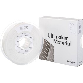 UltiMaker vlákno pre 3D tlačiarne tvrdé PLA 2.85 mm biela 750 g; 202301