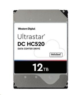 WD Ultrastar DC HC520 12TB (0F30143) / HDD / 3.5" SATA III / 7 200 rpm / 256MB cache / pre cloudové úložisko / 5y (0F30143)